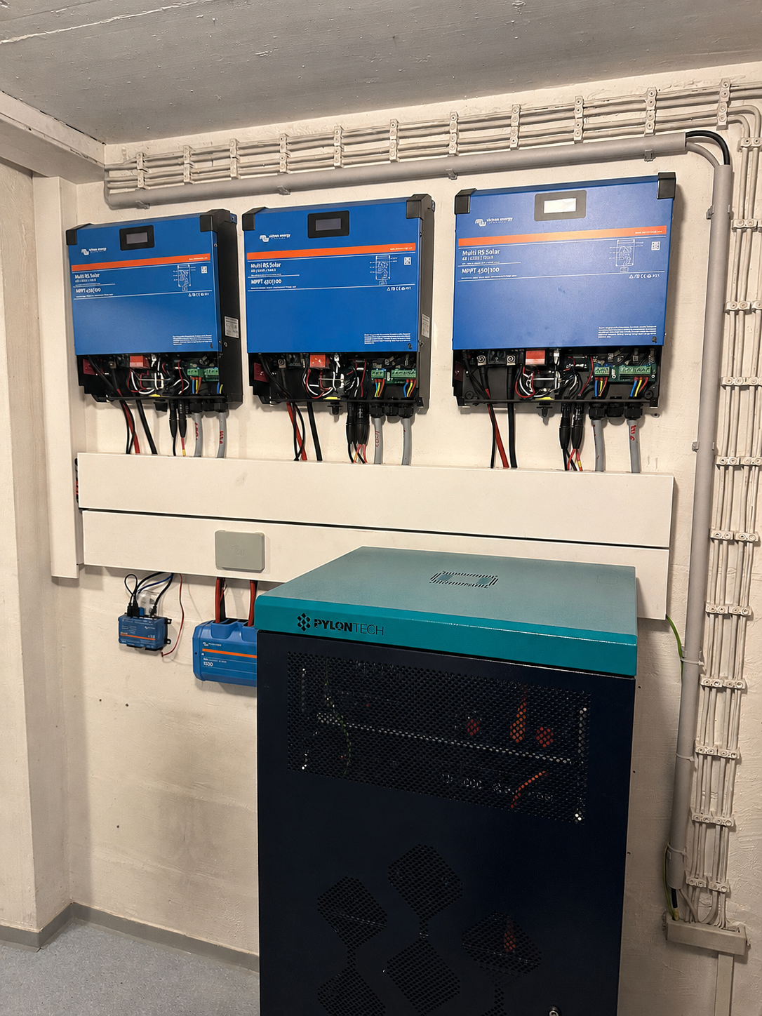 Privatkunde Raum Sachsenheim – Installation vor Ort